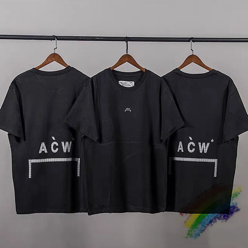 Reflective A-COLD-WALL* Pocket T-shirt Men Women 2023ss A COLD WALL Top Tee T Shirt ACW Tops