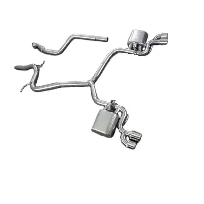 

Exhaust System for Audi A4/A5 B8/B9 2.0T 2016-2023 Catback Exhaust Stainless Steel Exhaust Pipe Muffler