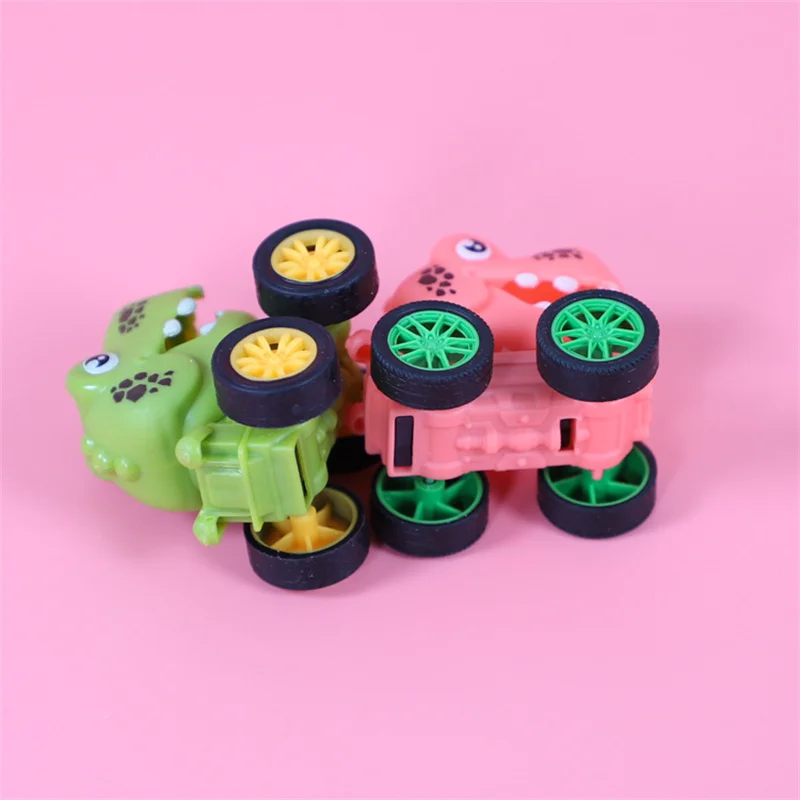 10Pcs Cute Cartoon Dinosaur Pull Back Car Kids Birthday Party Favors Baby Shower Guest Gifts Finger Game Pinata Fill Inertia Toy