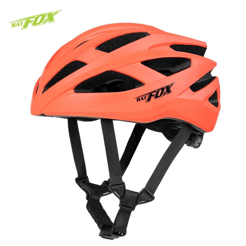 BATFOX Road Bike Helmet Adjustable Ultralight Comfort Lining Head Protection Safety Cap Men Women Cycling  Bicycle mtb helmets