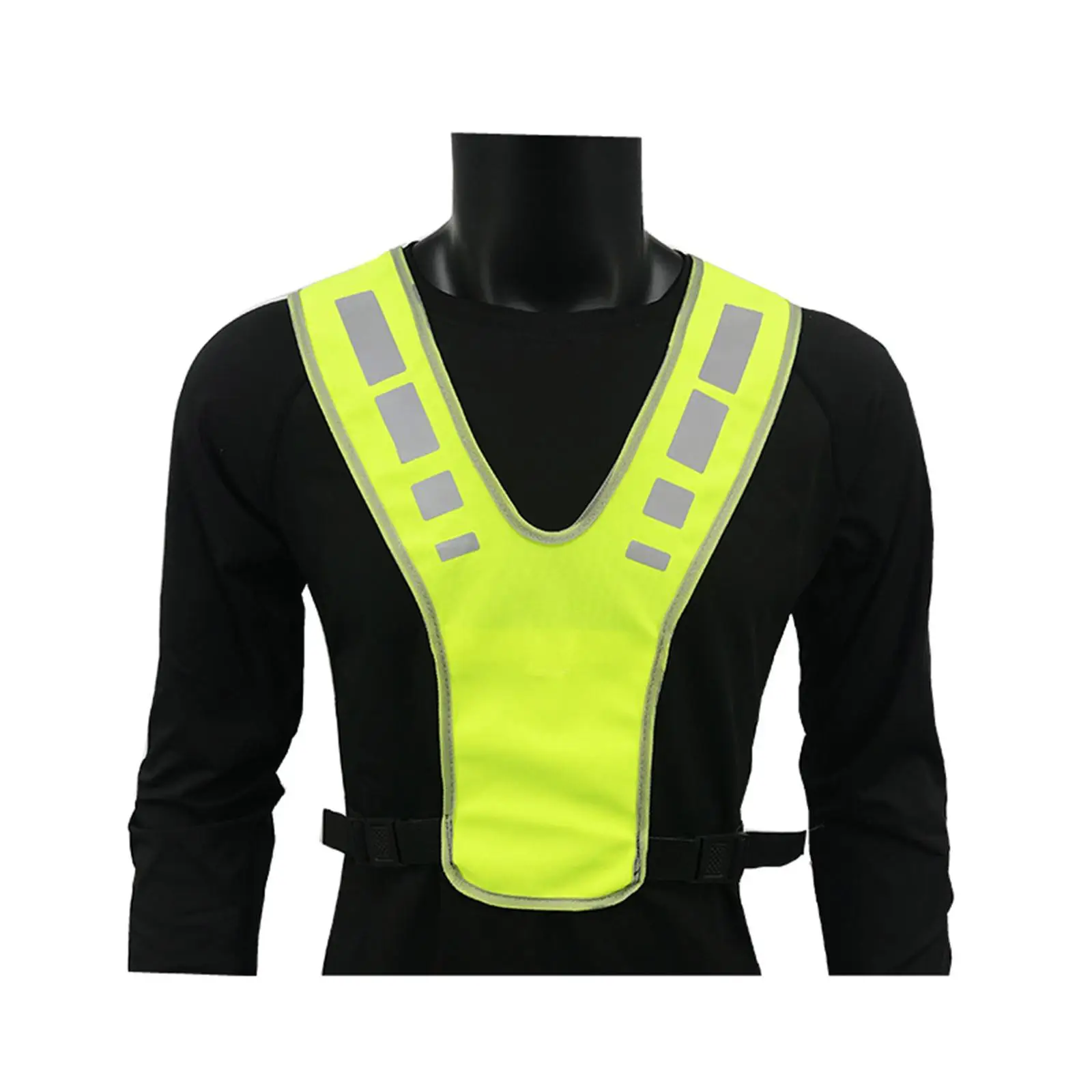 Reflective Safety Vest Sports Wear for Working Outdoor Activities Riding Runner Guard