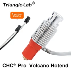 Trianglelab CHC ® CHC высокой мощности Pro Volcano Hotend MAX 115 Вт ® Профессиональный керамический нагревательный сердечник с быстрым нагревом или hotend ender 3 volcano CR10