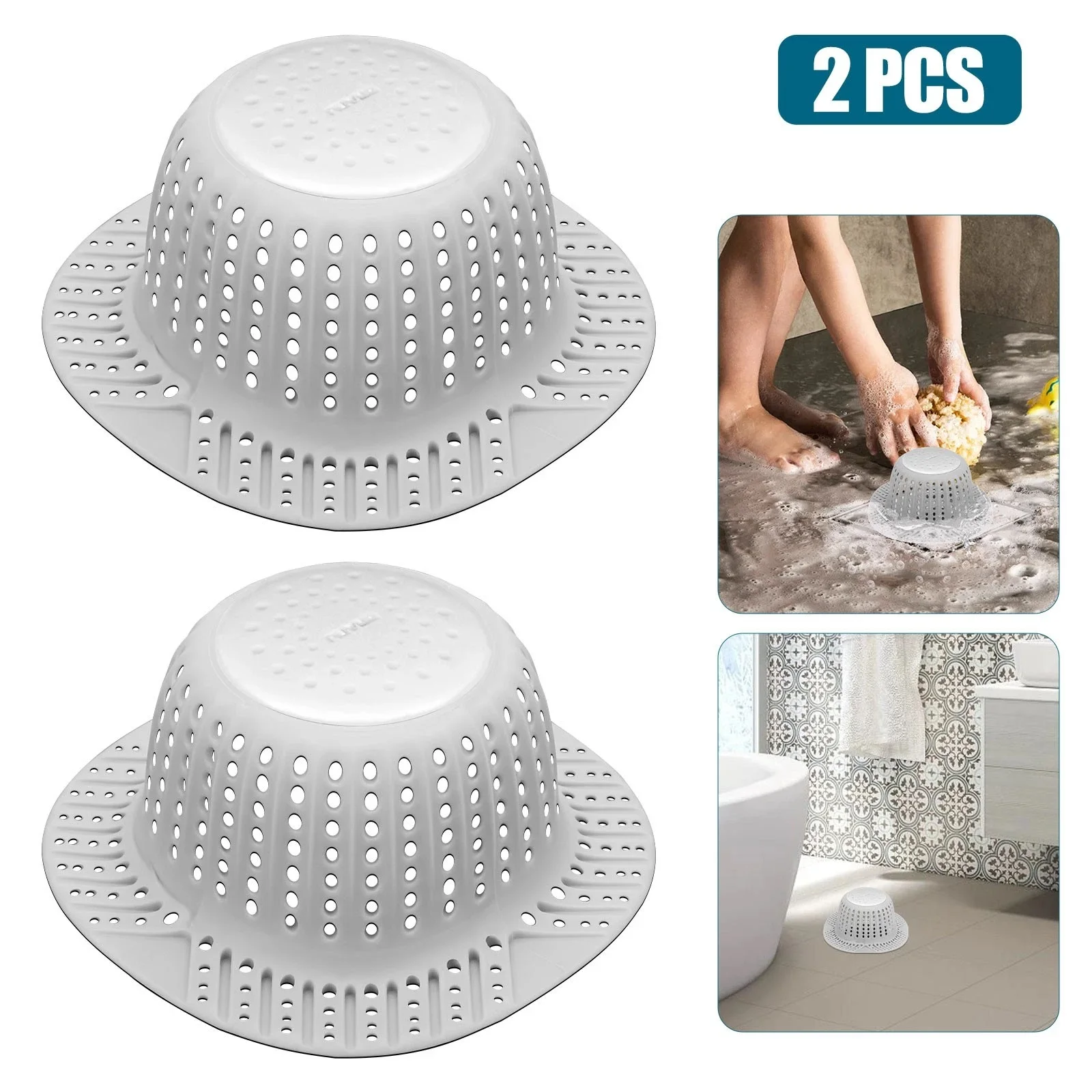 

2 шт. 4,7 "кухня, ванная комната, раковина, фильтр, сливной фильтр, ловушка для волос, силиконовая раковина