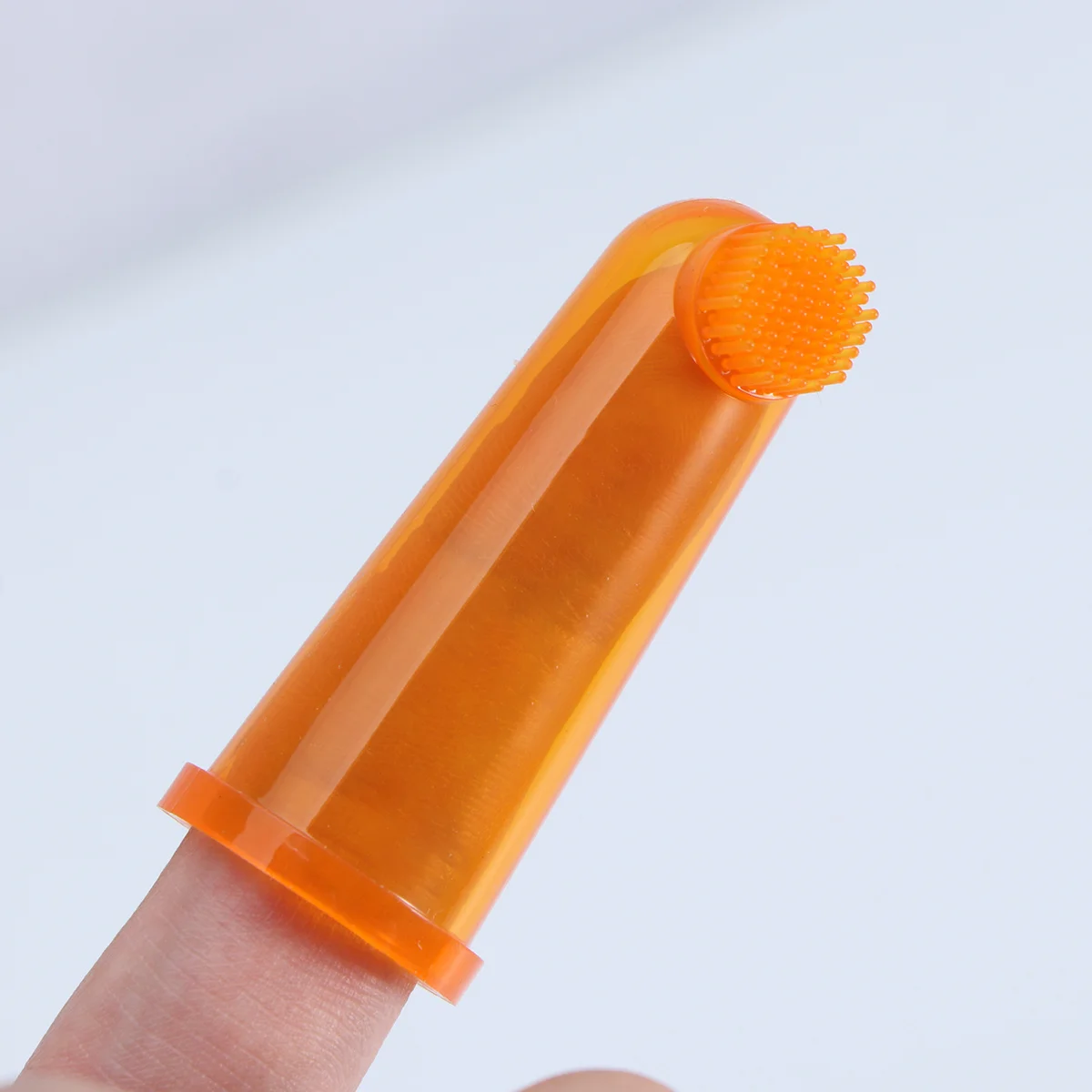 

2 Pcs Toddler Finger Toothbrush Childrens Baby Oral Massager for Toddlers Teething Infant Toothbrushes