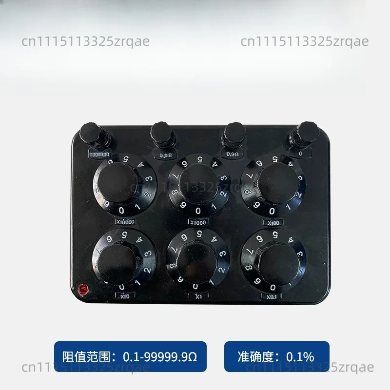 ZX21, ZX21A DC standard resistance box, rotary resistor, resistance range: 0-99999.9Ω, 0-111111.0Ω, accuracy: 0.1%