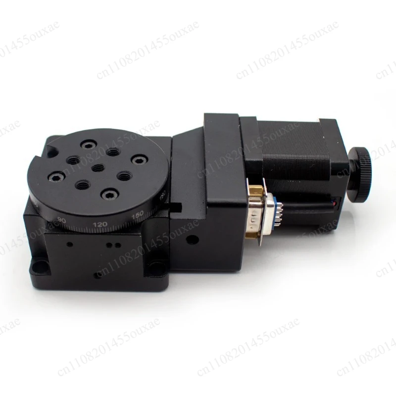 60MM Electric Rotary Table Y200RA60 High Precision 360° Indexing Turntable Pan-Tilt Work Platform
