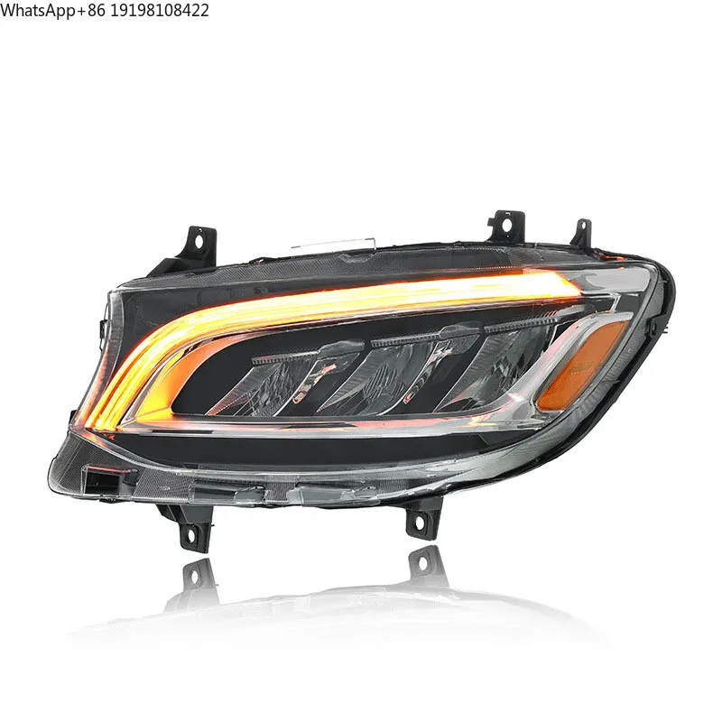 Car Lights for Benz Sprinter W907 Headlight 2019-2023 LED Car Lamps Daytime Running Lights Dynamic Turn Signals Car Accessories