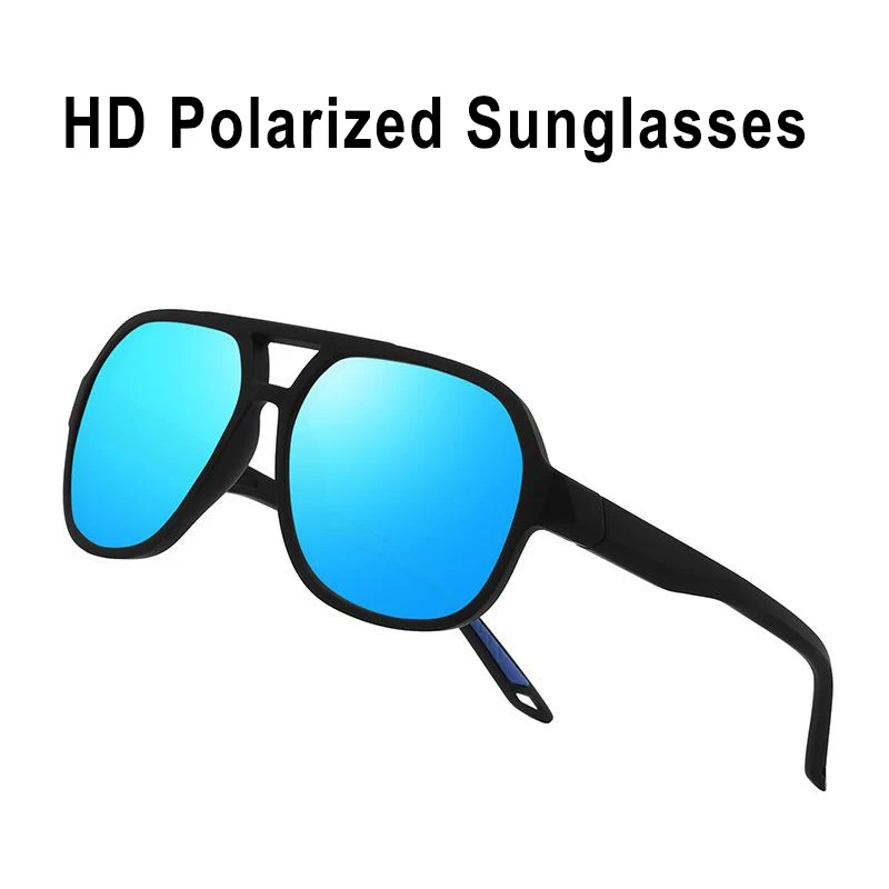 

HD Polarized Sunglasses Men Outdoor Anti-UV Bicycle Riding Sunglasses Women Cycling Hiking Glasses Driving Night Vision Goggles