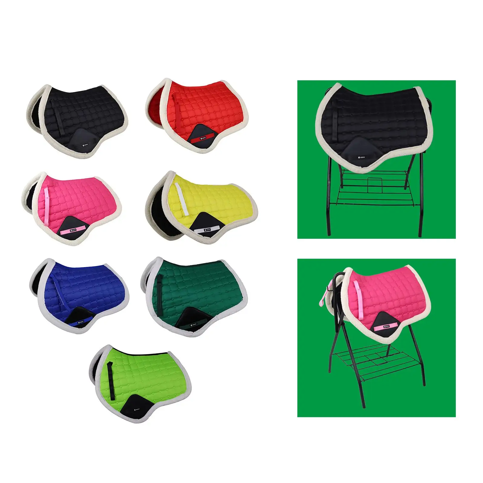 

Амортизирующая дышащая подкладка для конного седла, подушка для сиденья, коврик для верховой езды для пони и лошадей