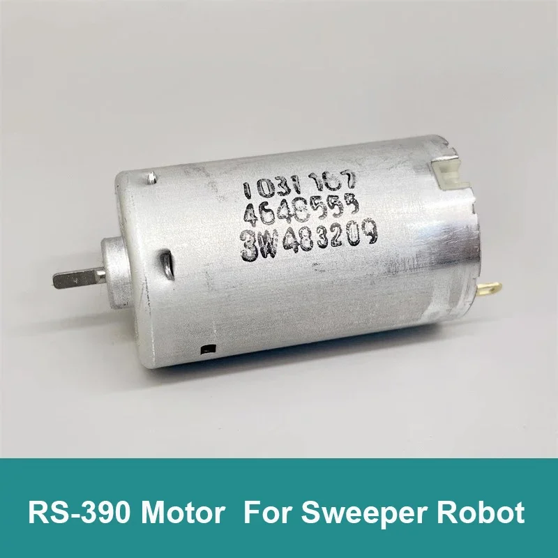 Johnson 1031167 RS-390 Motor DC 12V 15V 18V 14695RPM D-Shaft for Sweeping Machine Sweeper Robot Vacuum Cleaner