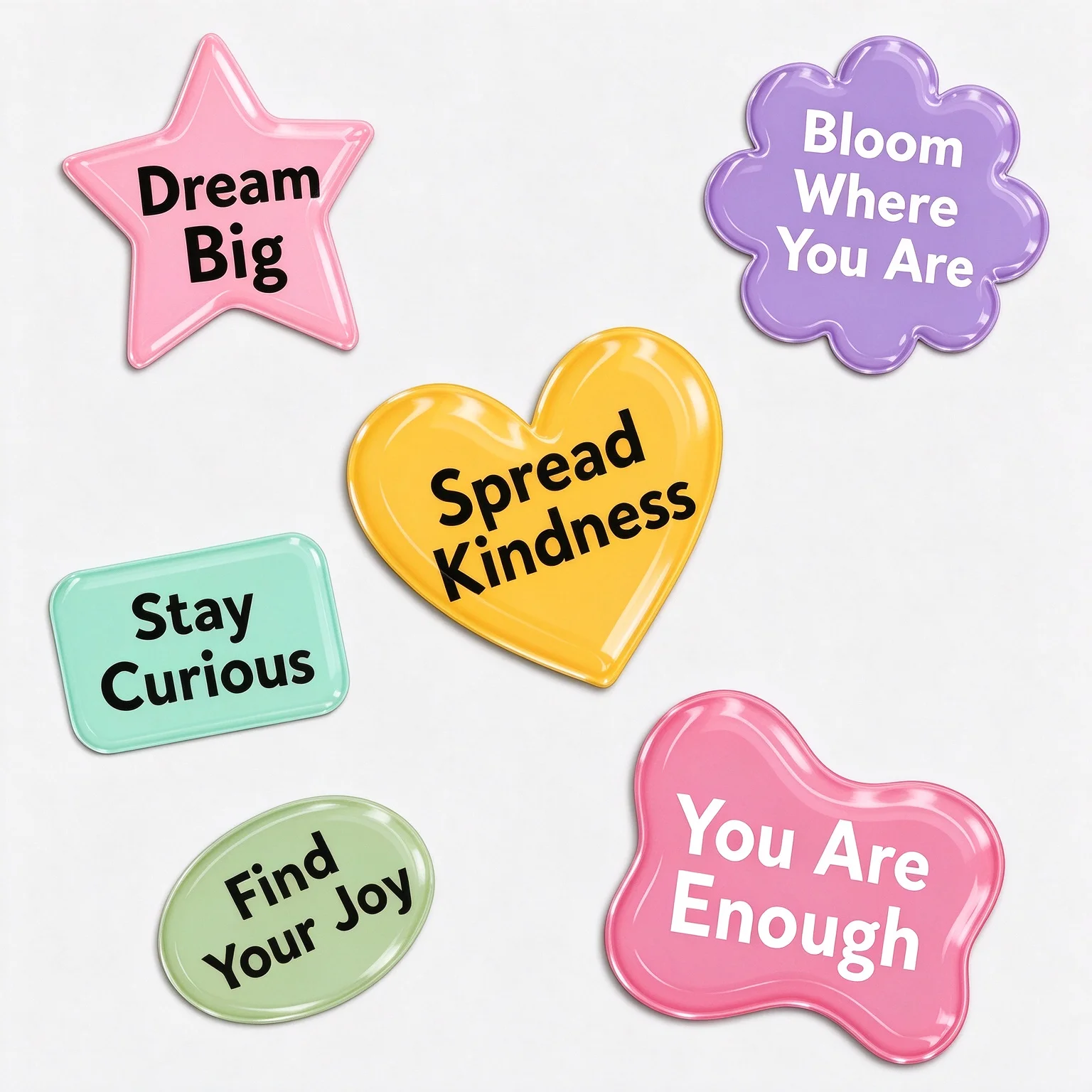Custom 3D Crystal Gel Sticker With Special-shaped Waterproof Soft Plastic Resin Label Personalized Logo Brand Decal