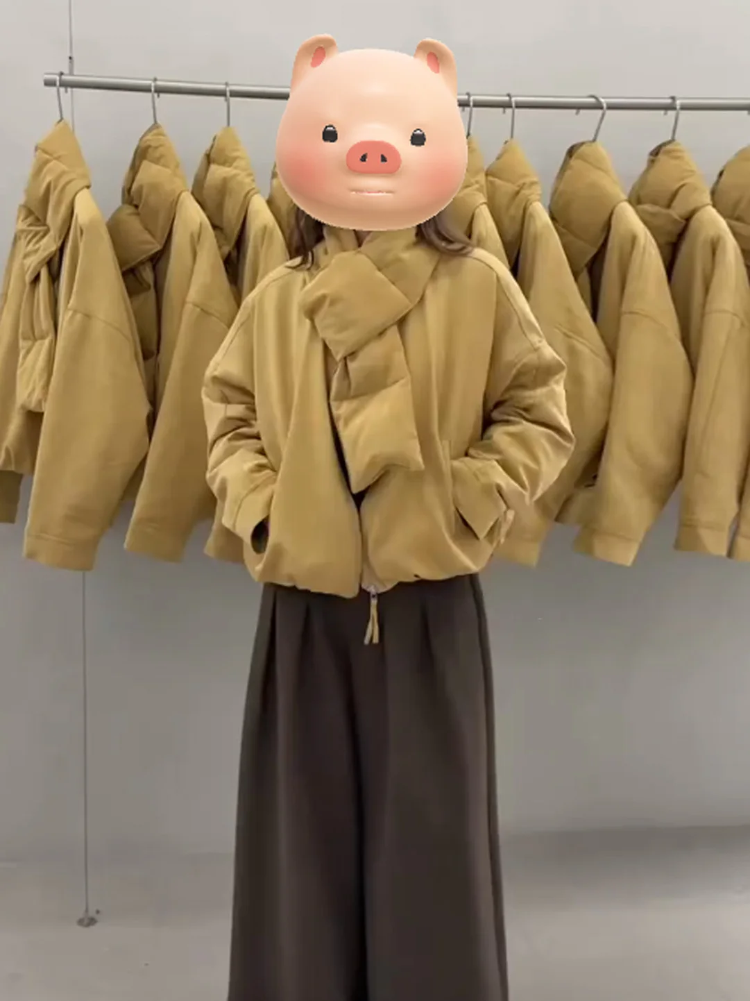 

Retro Fashion Thickened Cotton Jacket Women's Winter New Casual Style Not Repeating Popular Thick Outerwear Trendy