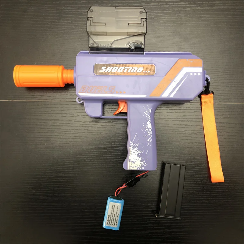 UZI M416 Electric Gel Ball Gun Toy for Kids - Handmade Fun