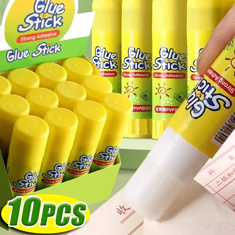 9g ความหนืดสูงกาวแข็ง Sticks ประสิทธิภาพสูงการยึดเกาะ Clear Solid กาวปืนสําหรับ Home School DIY Art กระดาษเครื่องเขียน