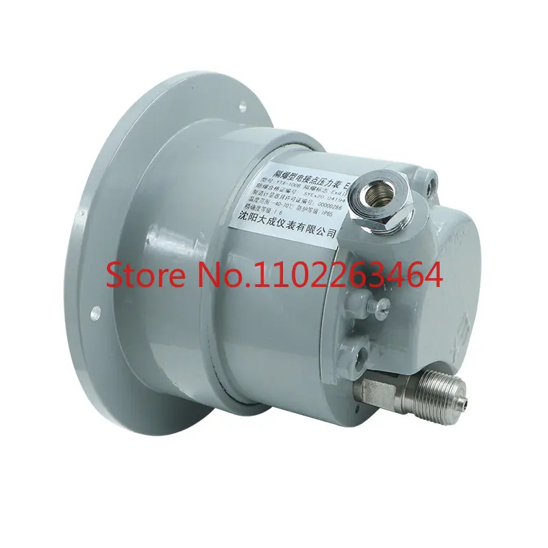 [Dacheng] YTX-100BZT axial explosion-proof electric contact pressure gauge EXd II CT6 switch value