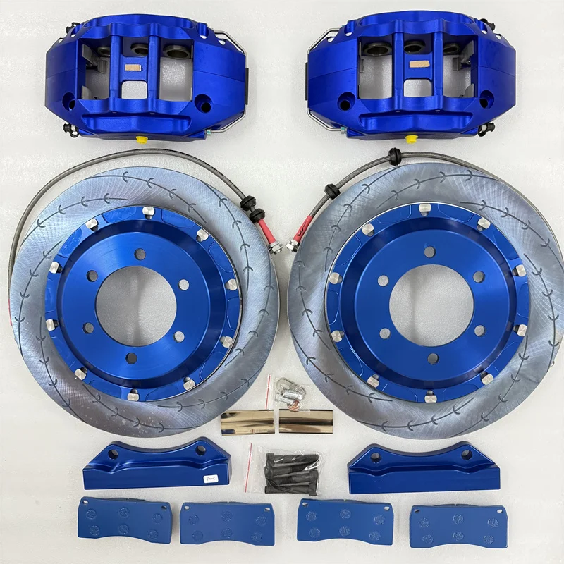 

Jekit Front EC670 Caliper Blue 380x34mm Disc Custom Center Bell Design for Toyota Hilux Fortuner