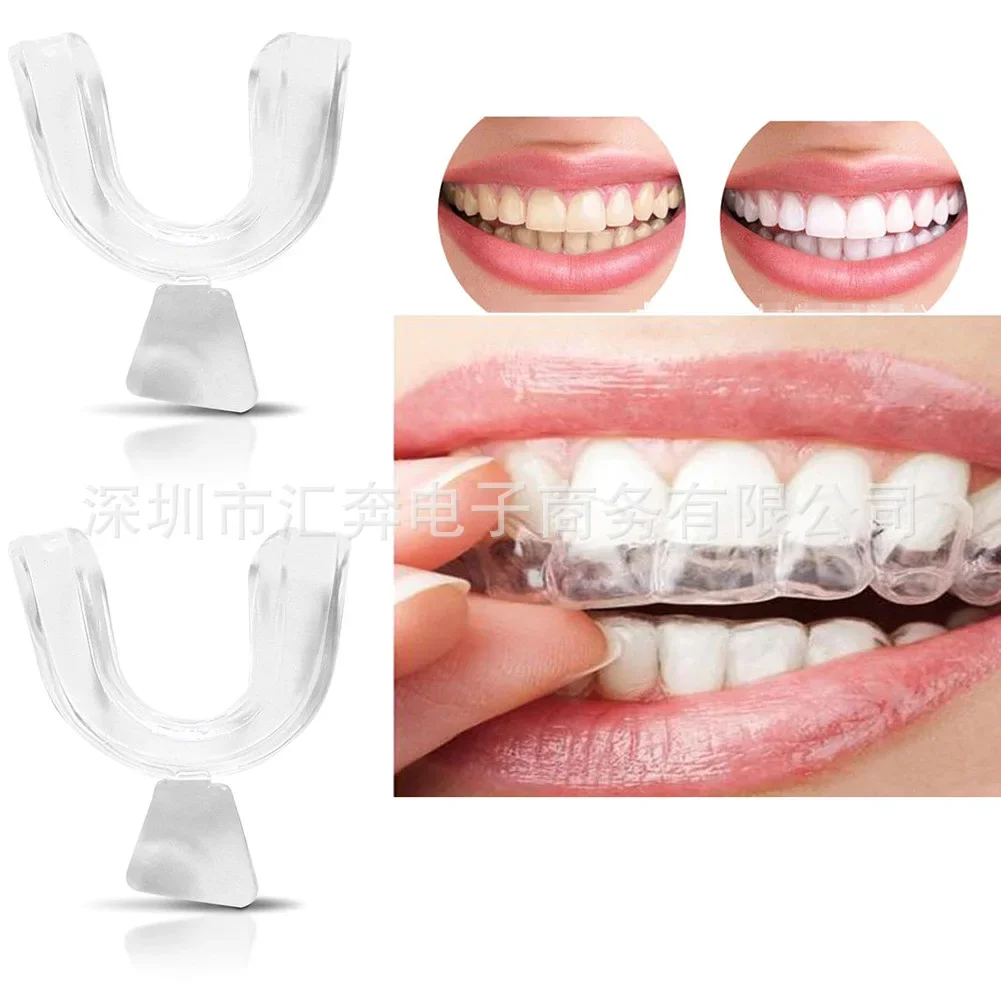 1/2pc Mouth Guard EVA Teeth Protector Night Guard Mouth Tray for Bruxism Grinding Anti-snoring Teeth Whitening Boxing Protection