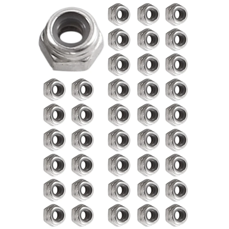 

Metal Wheel Lock Nuts M2.5 Wheel Lock Nuts RC Car Wheel Lock Flange Nuts For 1/18 RC Car Crawler Traxxas TRX4M
