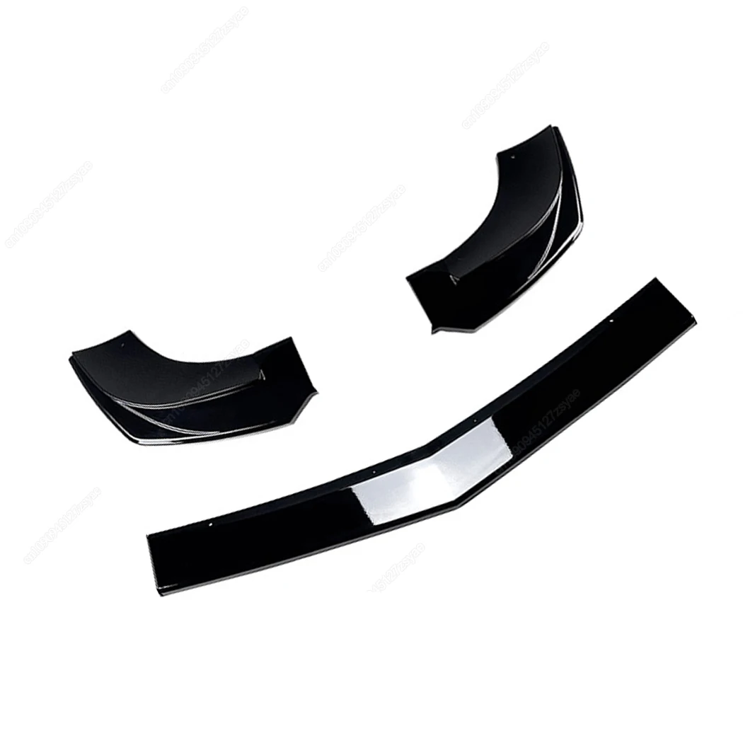For Mercedes Benz C Class W204 S204 AMG Line Facelift Car Front Bumper Lip Spoiler Splitter Diffuser 2011-2014 Bodykits Tuning - view 6