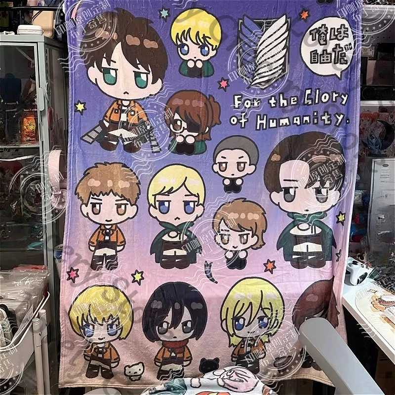 anime-shingeki-no-kyojin-levi-ackerman-jean-kirstein-erwin-smith-attack-on-titan-cosplay-flannel-blankets-woollen-blanket-gift
