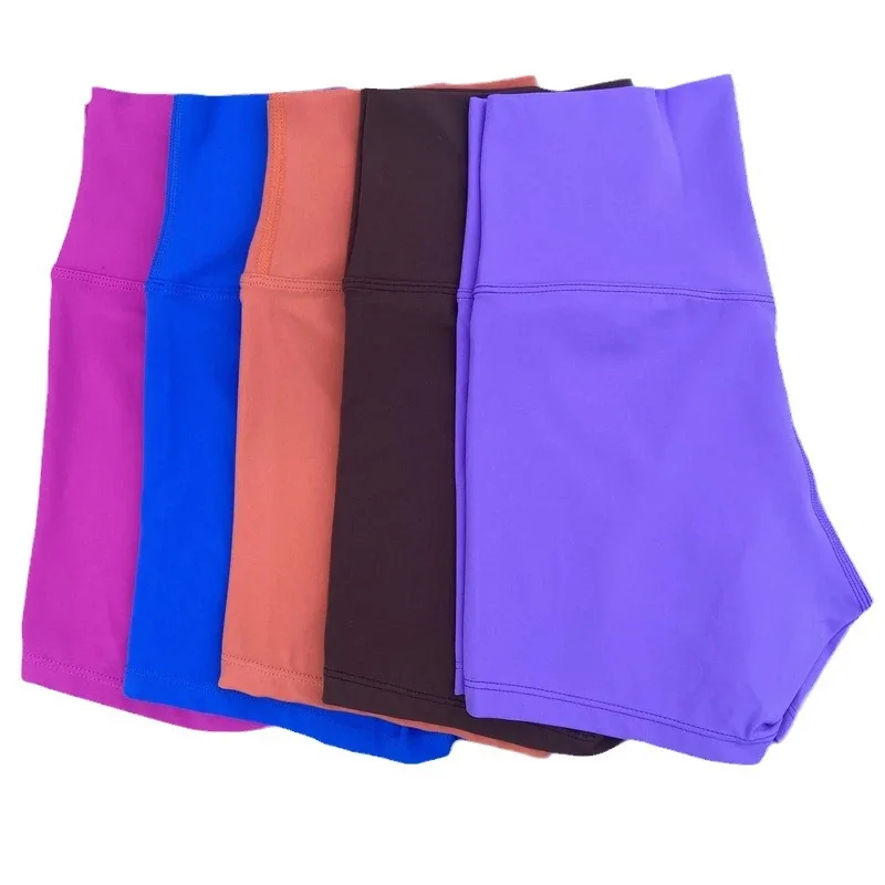 Sexy Dopamine  High Waist Yoga Shorts Women Workout Booty Shorts Gym Fitness Running Elastic Biker Spandex Hot Cheeky Activewear