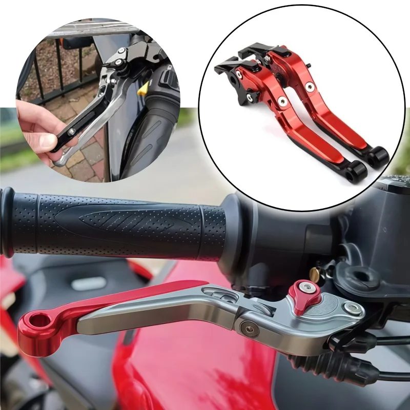 New CNC Parking handle clutch brake lever For Ducati STREETFIGHTER /S/848 2012-15 MONSTER 1200/S/R 14-20 Motorcycle Accessories