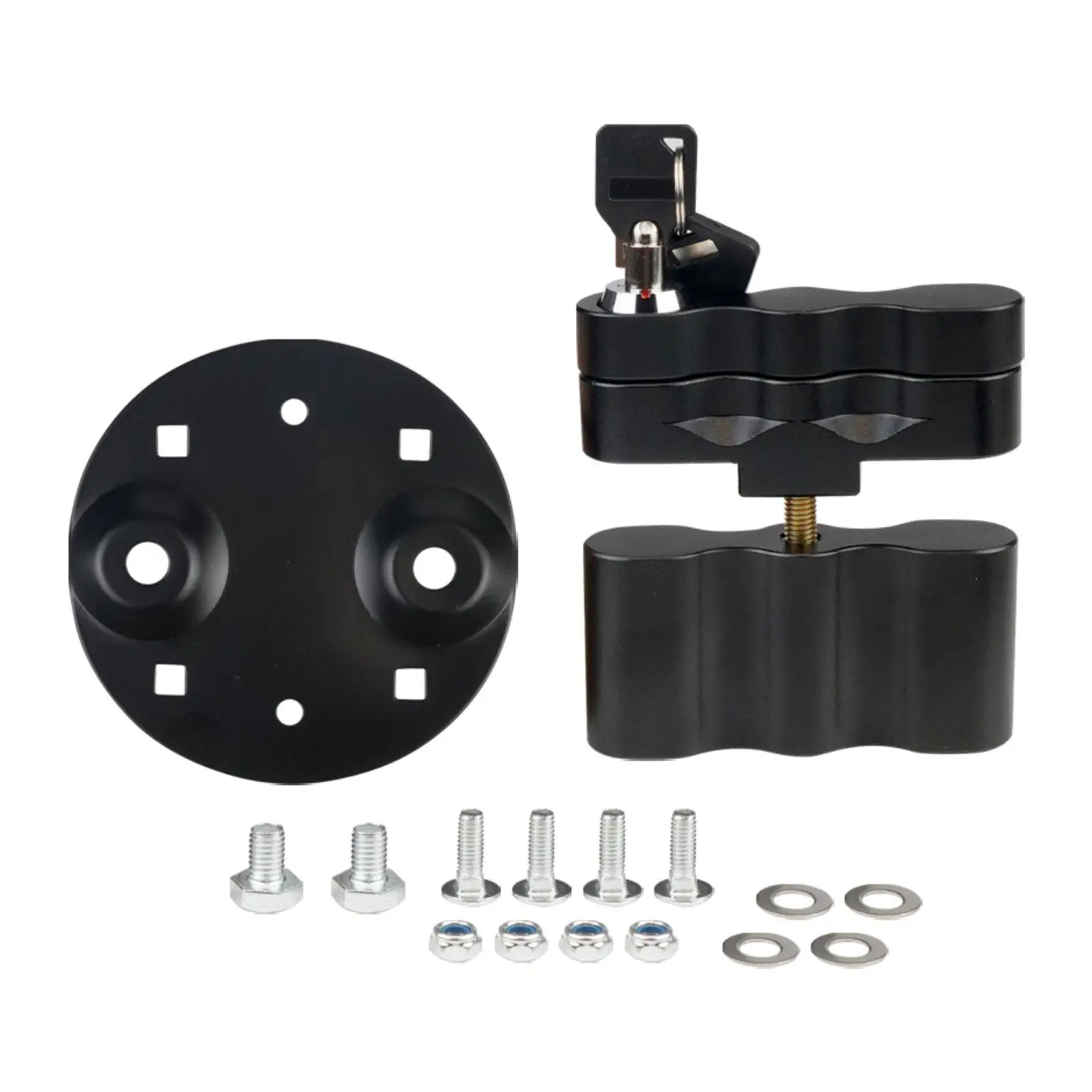 Gas Can Pack Mount Rack Replacement Automotive Accessories Aluminum Alloy Spare Part Hardware Auto Components Oil Can Holder