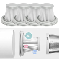 B98A-For Xiaomi Mijia Portable Vacuum Cleaner Filter Accessories Handheld Car Mini Vacuum Cleaner Washable Filter