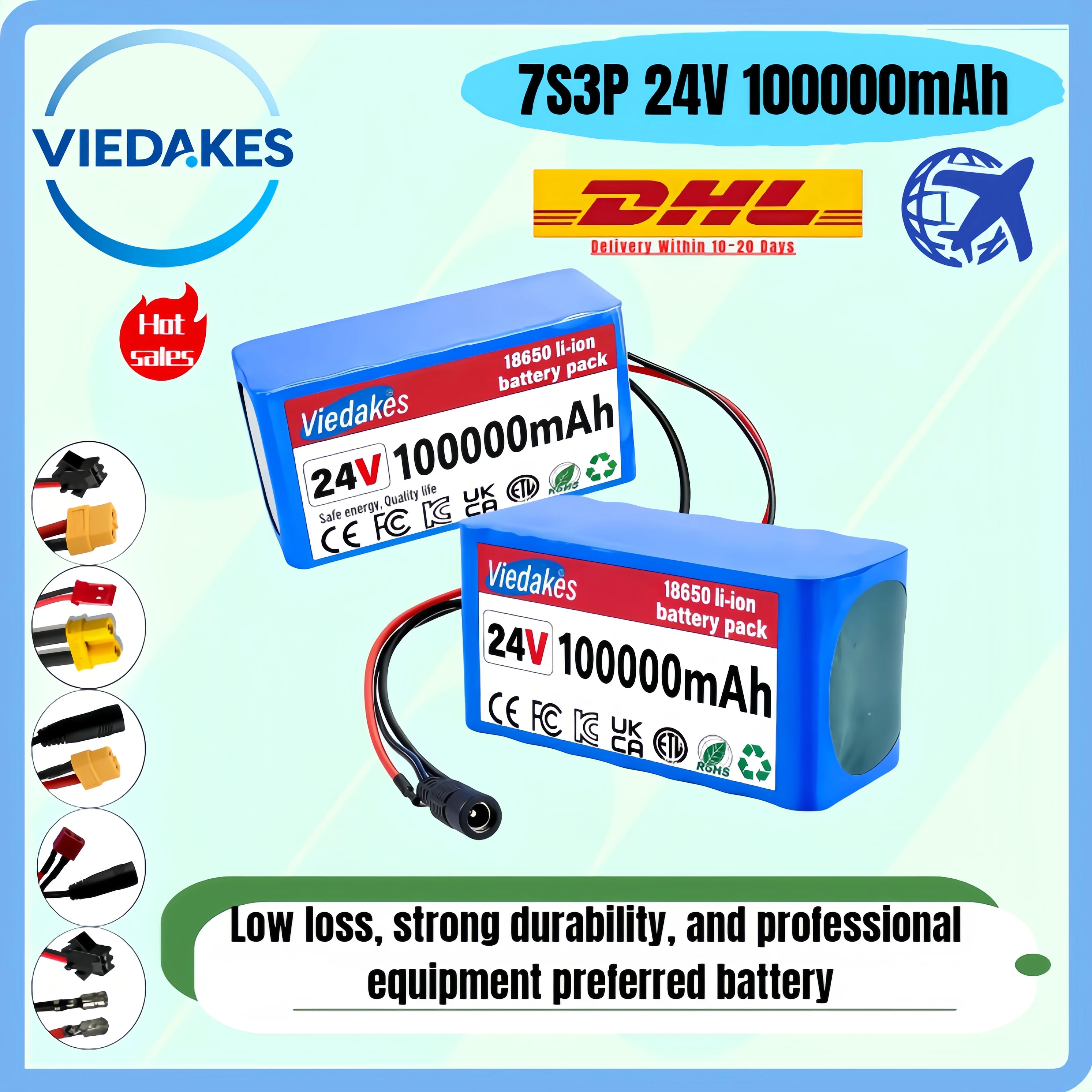 

Security long standby artifact! 24V 100Ah The surveillance camera runs continuously for 7 days without frequent battery changes
