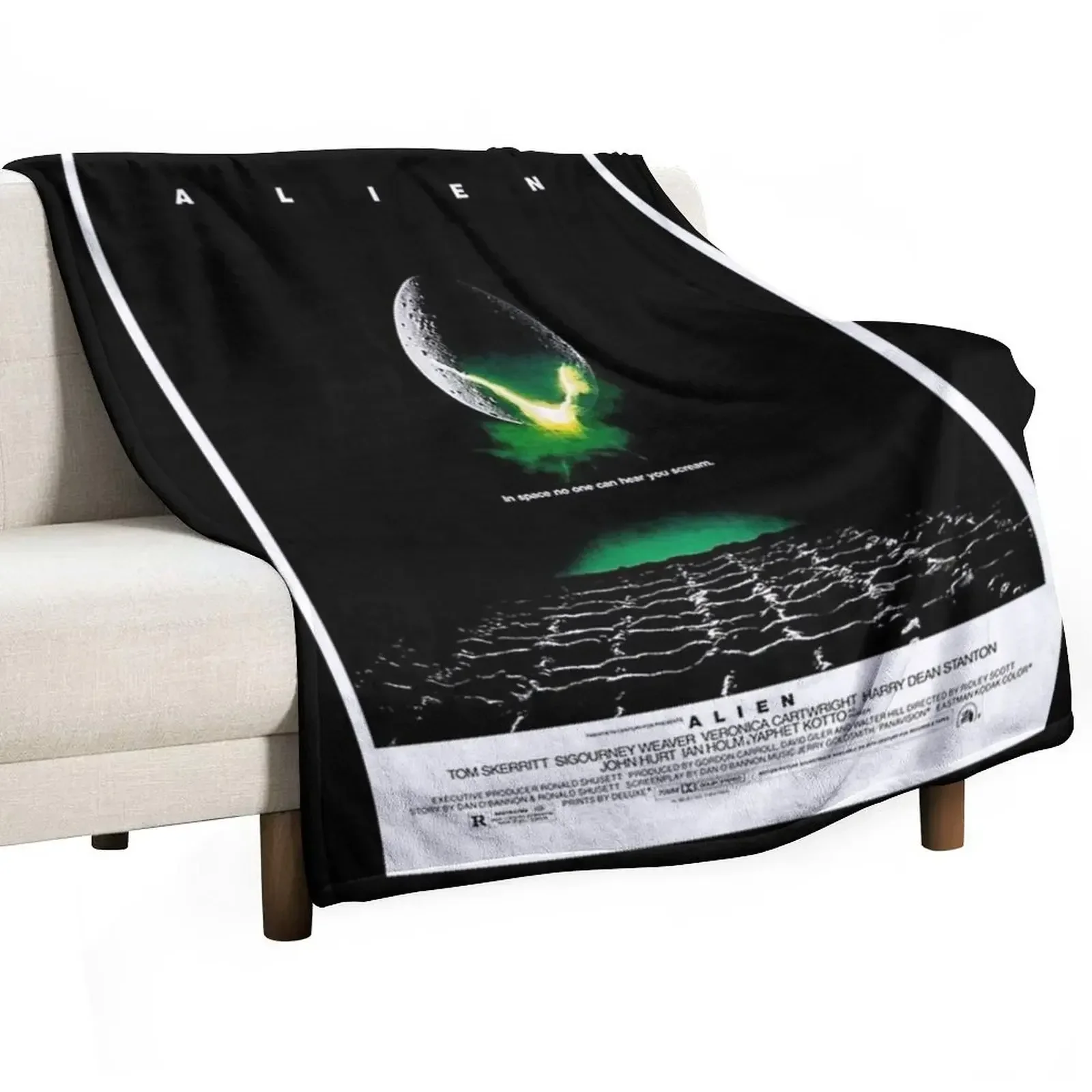 

Alien (1979) Throw Blanket Comforter Decorative Sofa Blankets