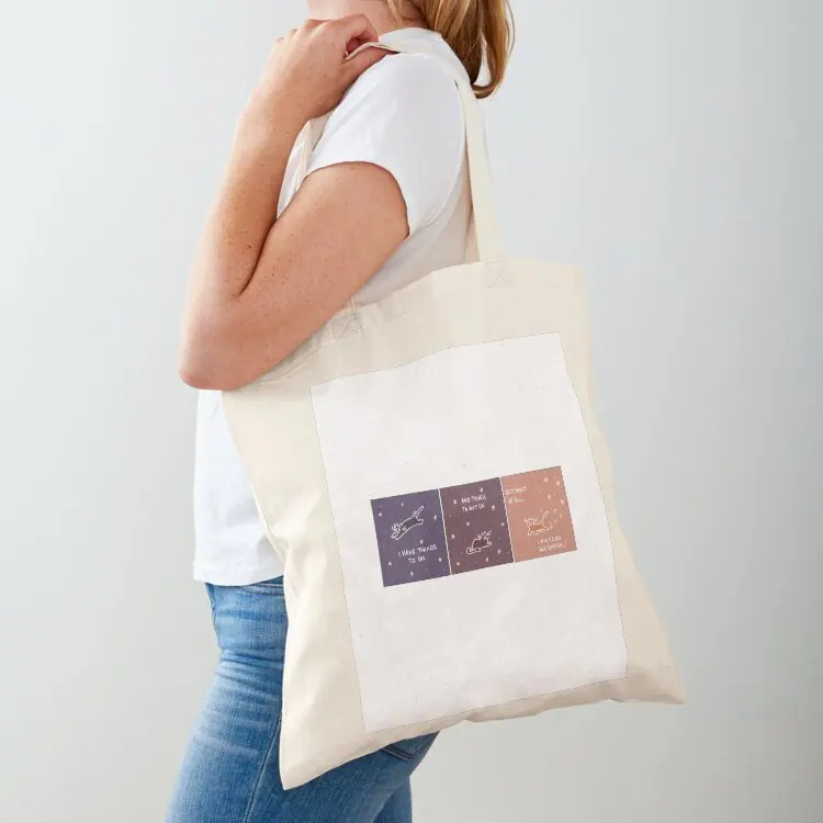 

stars cat Tote Bag large tote bag Cloth bag hand ladies foldable reusable