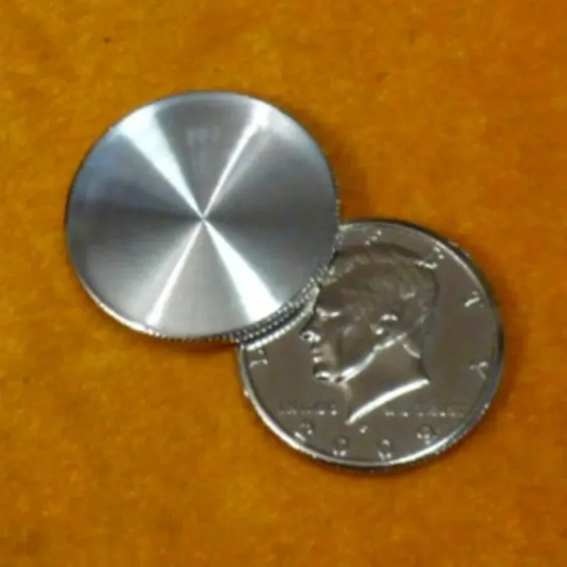 

5pcs Expanded Shell (Half Dollar Head) Magic Tricks Coin Appearing Vanish Magia Accessories Close Up Gimmick Prop Illusions