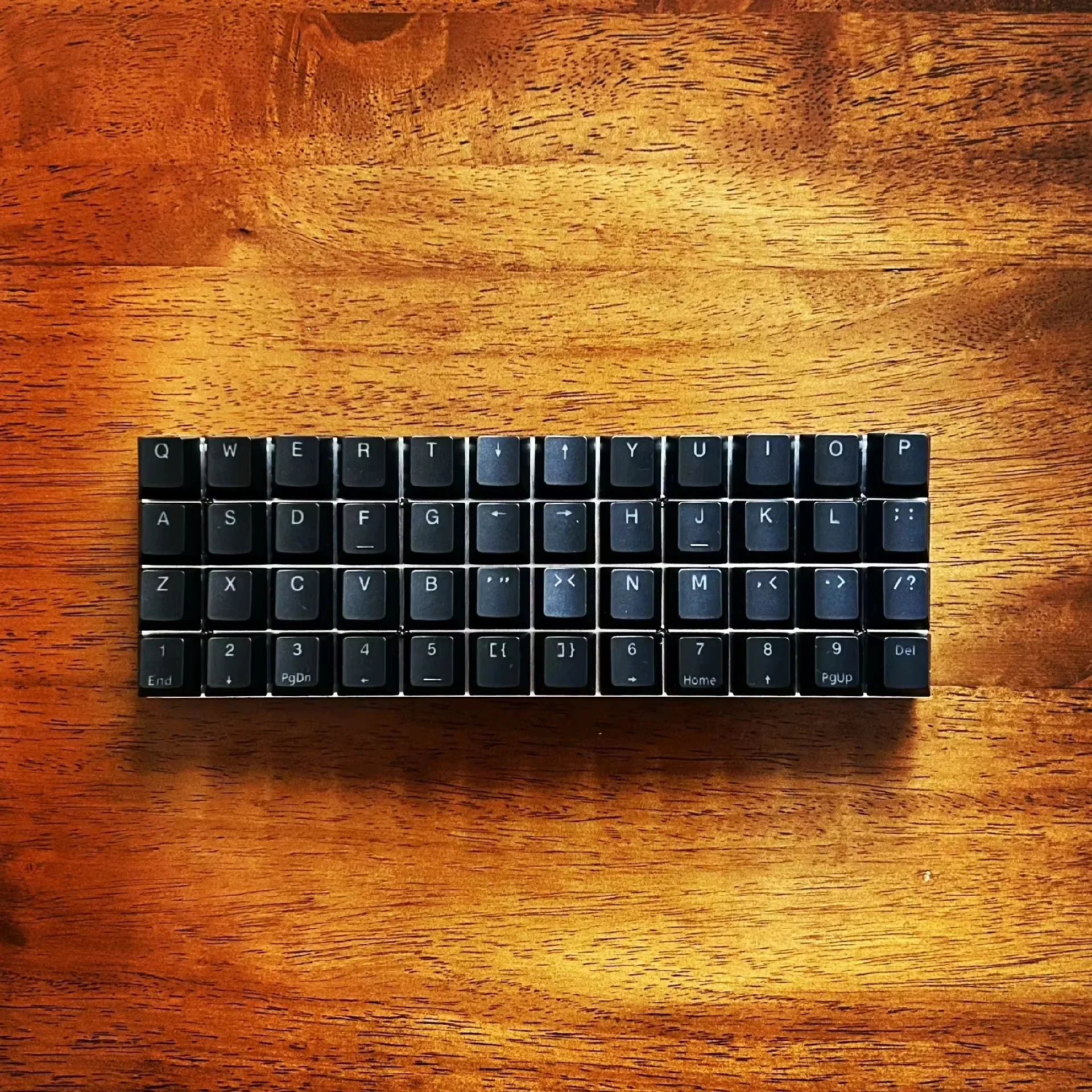 Planck 48 Wired Keyboards Full 1u Orthogonal Inline Keyboard