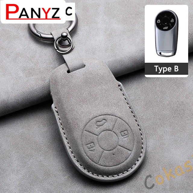 

Для GMW ORA HAVAL H6 M6 R2 защитный брелок для ключей, аксессуары для стайлинга автомобилей, замшевый кожаный чехол для дистанционного ключа автомобиля, держатель, брелок