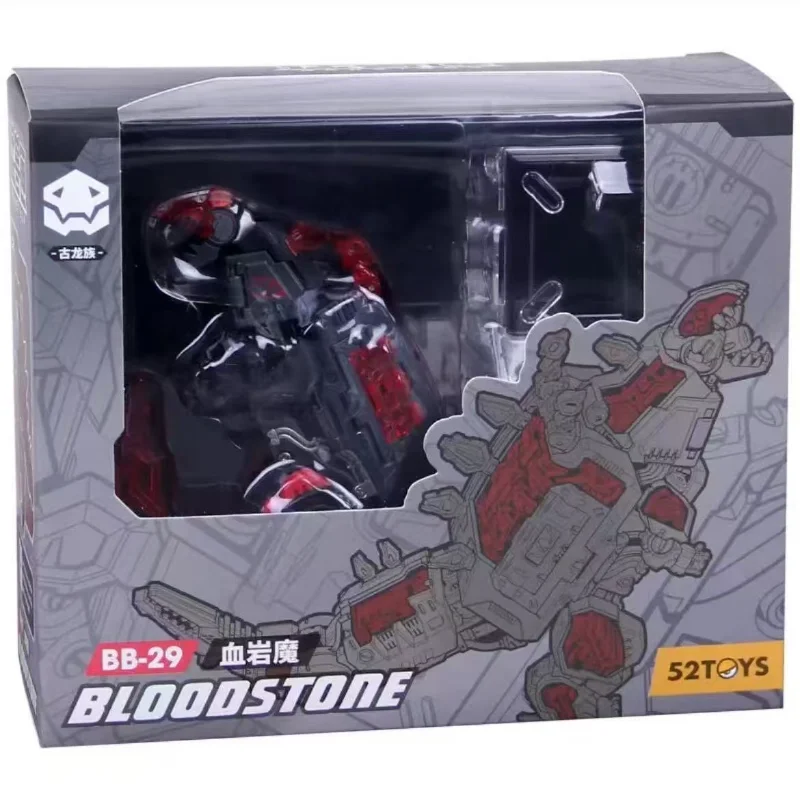 

Transformation 52TOYS BEASTBOX Series BB29 BB-29 BLOODSTONE Blood Rock Demon Tyrannosaurus Assembly model Save Toy gifts