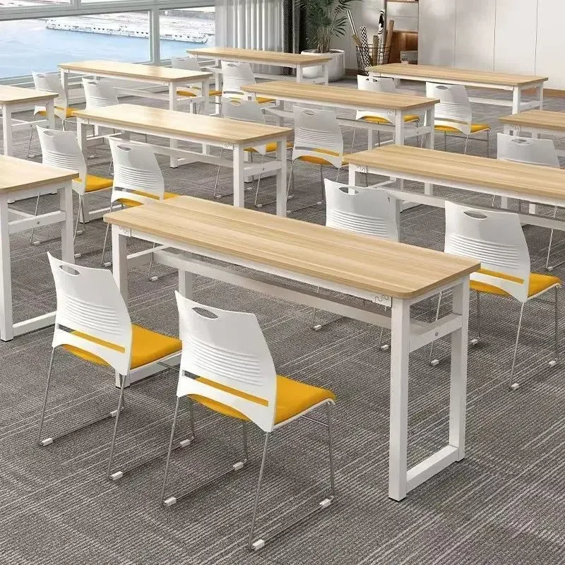 School education institution training desk double seat can be spliced simple modern table and chair combination conference