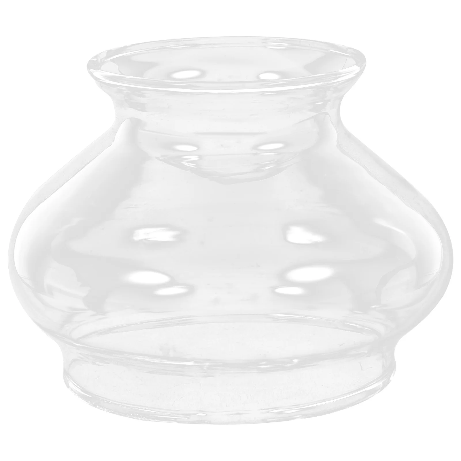 

2Pcs Transparent Glass Lampshade Oil Lamp Cover Lamp Protector Warm Diffuse Light Decorative Cover Glass Lampshade