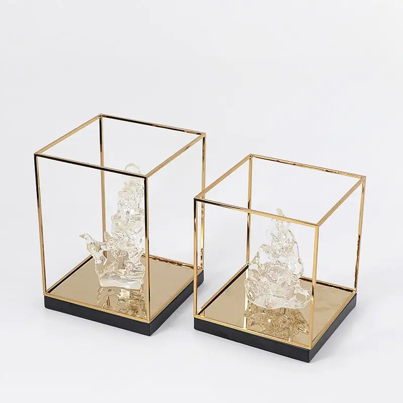 Crystal Taihu stone ornament Zen micro-landscape craft jewelry living room home decoration