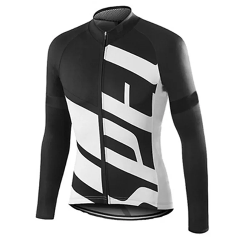 2024 Cycling Jersey Long Sleeve Sweatshirt Cycling Suit Autumn Quick-Dry Racing Uniform Team Men Bicycle Sportswear Clothing