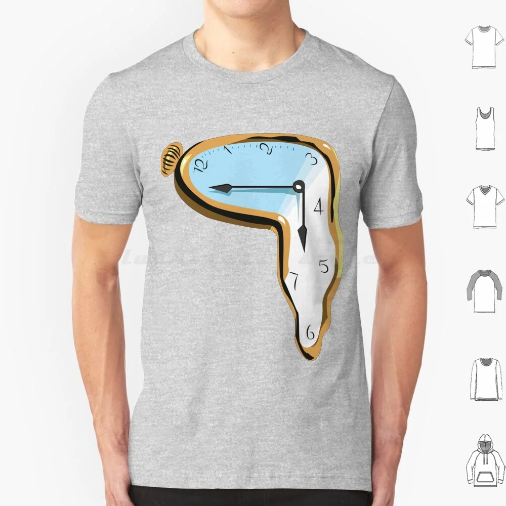 Melting Clock T Shi…