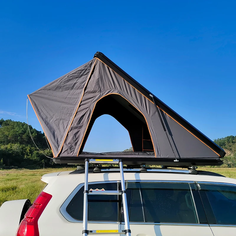 Roof tent SUV self driving tour full automatic camping without building quick opening diagonal bracing type