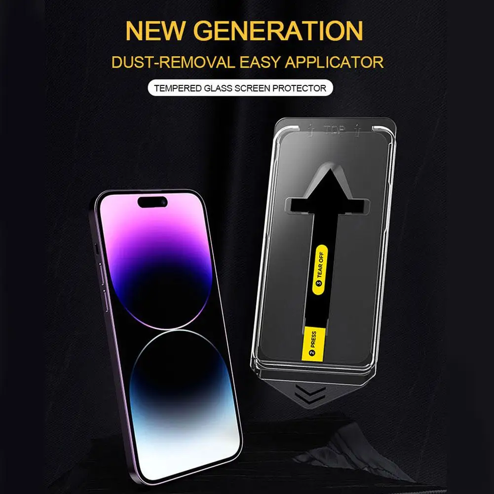 Антиподглядывающая пленка ДЛЯ IPhone 15, IPhone 16, IPhone 15 Pro, IPhone 16 Pro Ультрапростая установка Glas Privacy Screen Protec V7G8