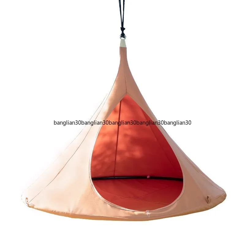 Outdoor Hammock Indoor Swing Cone  Area  Butterfly  Cage Lazy Hanging Blue Scenic Spot Air Tent