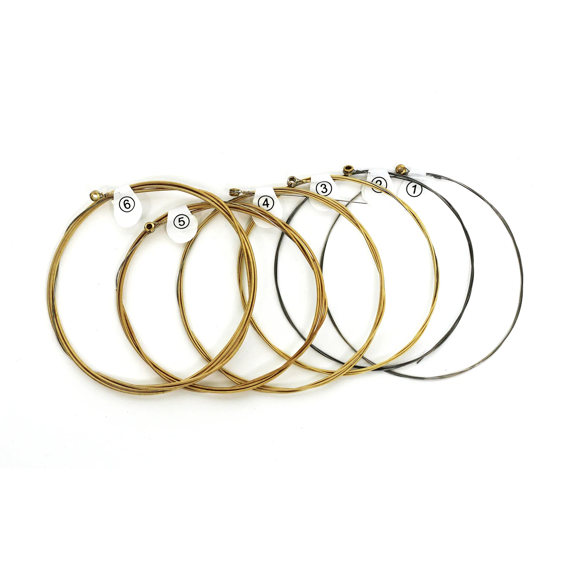 ZIKO سلاسل الغيتار الصوتية الجرح المستديرة سلاسل الغيتار الصوتية عالية الجودة سلك نحاسي سلاسل الغيتار الملحقات وقطع الغيار #3