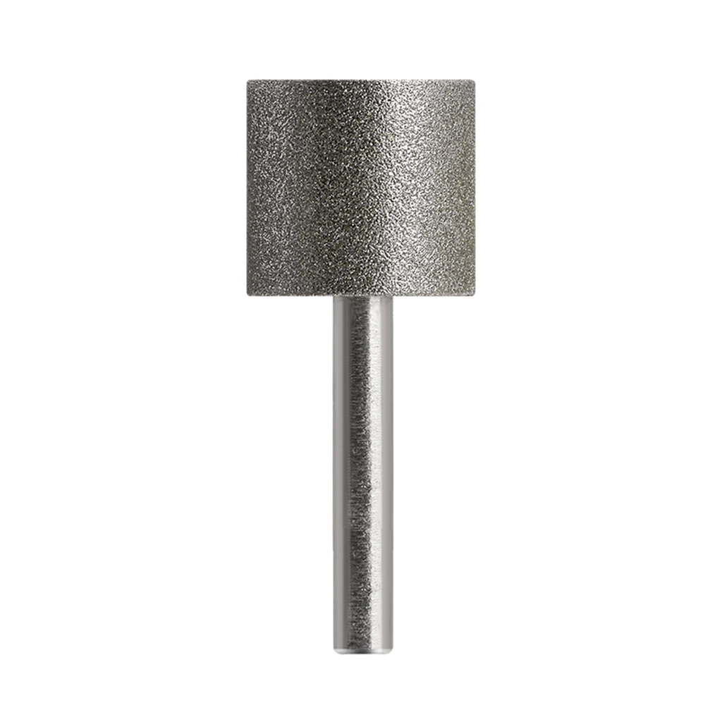 6mm Shank Diamond Grinding Head For Grinding Stone Gemstone Cleaning Burrs Welds Dremel Rotary Drill Tool Dia. 16/18/2/25/30mm