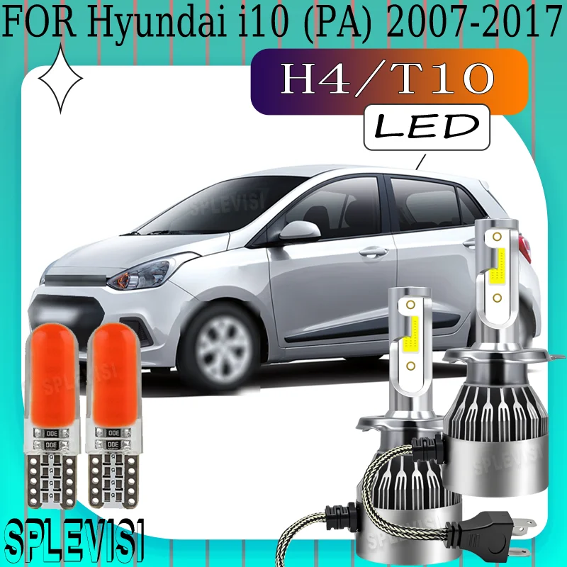 

Simple Install Energy Efficient Plug and Play durable H4 LED headlight For Hyundai i10 (PA) 2007 2008 2009 2010 2011 2012-2017