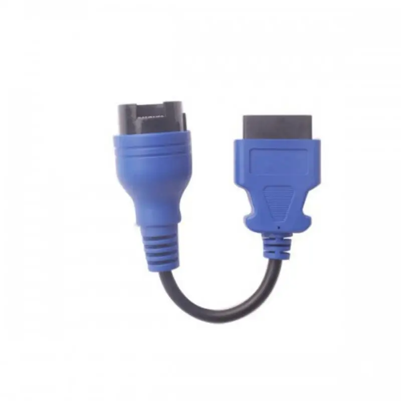 High Quality For IVECO 38Pin Cable to OBD16pin OBD1 OBD to OBD2 Diagnostic Tool Adapter Cable Car Accessories Dropshipping