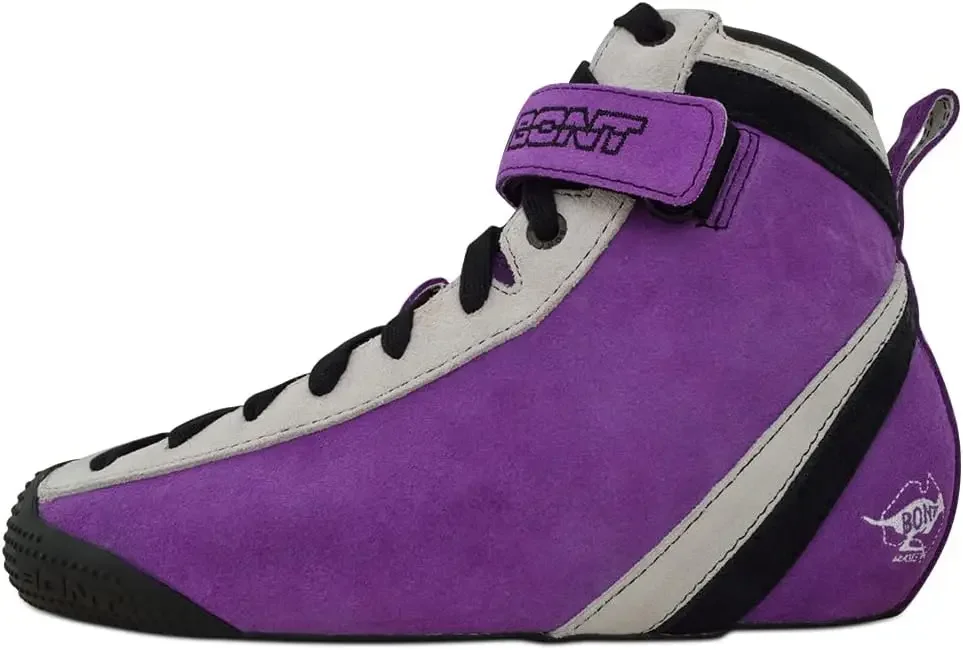 Parkstar Purple Suede Professional Roller Skates for Park Ramps Bowls Street - Rollerskates for Outdoor and Indoor Skating