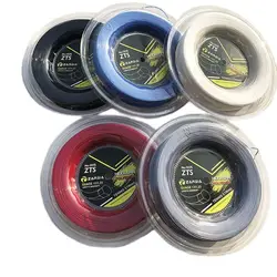 1 rolka 200M oryginalna marka ZARSIA Hexagon tennis String Reel tennis string,made in taiwan,Hex spin polyester strings