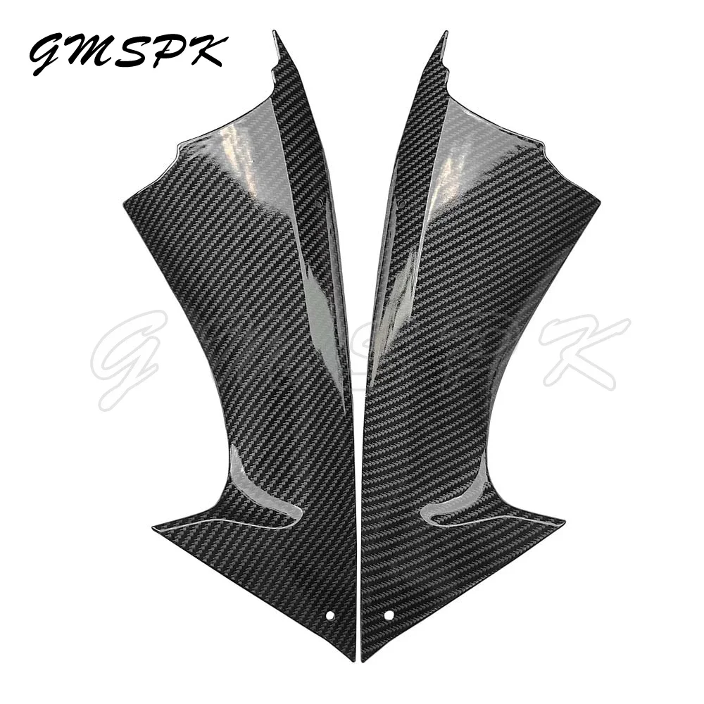 Motorcycle ABS Carbon Fiber Style Air Duct Side Panels Fairing Cover Fit for Yamaha YZF R6 2008 2009 2010 2011 2012 2013 2014